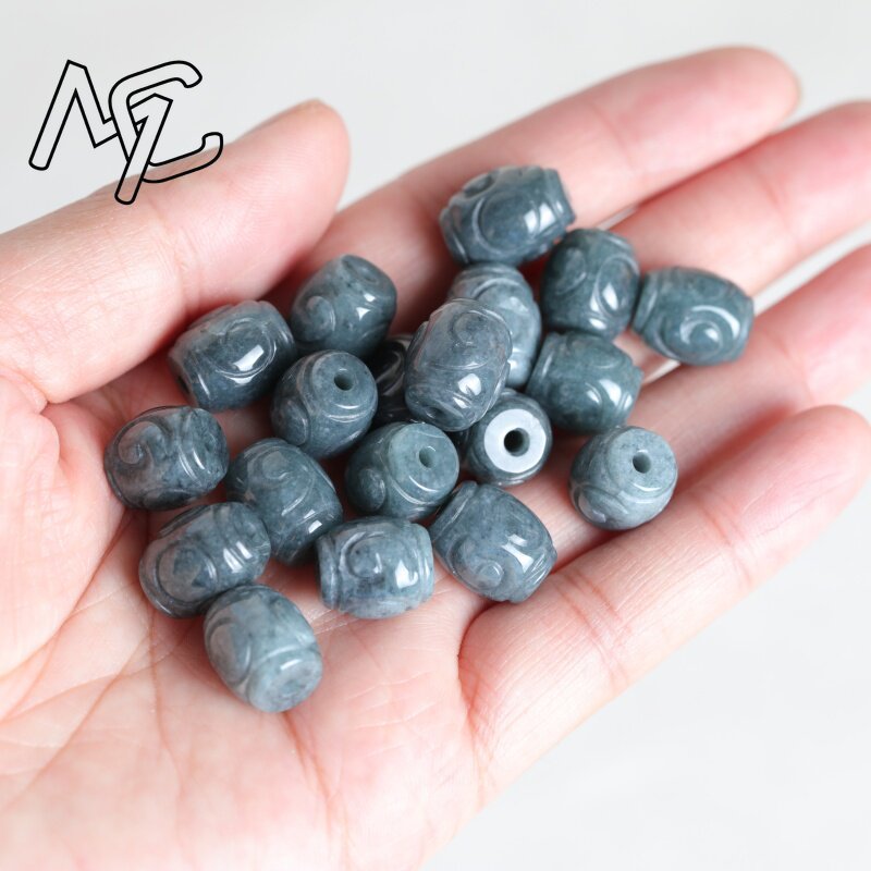 5PC Natural Blue Water Jade Ri - огляд і ціна Earrings