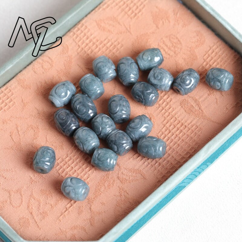 5PC Natural Blue Water Jade Ri - огляд і ціна Earrings