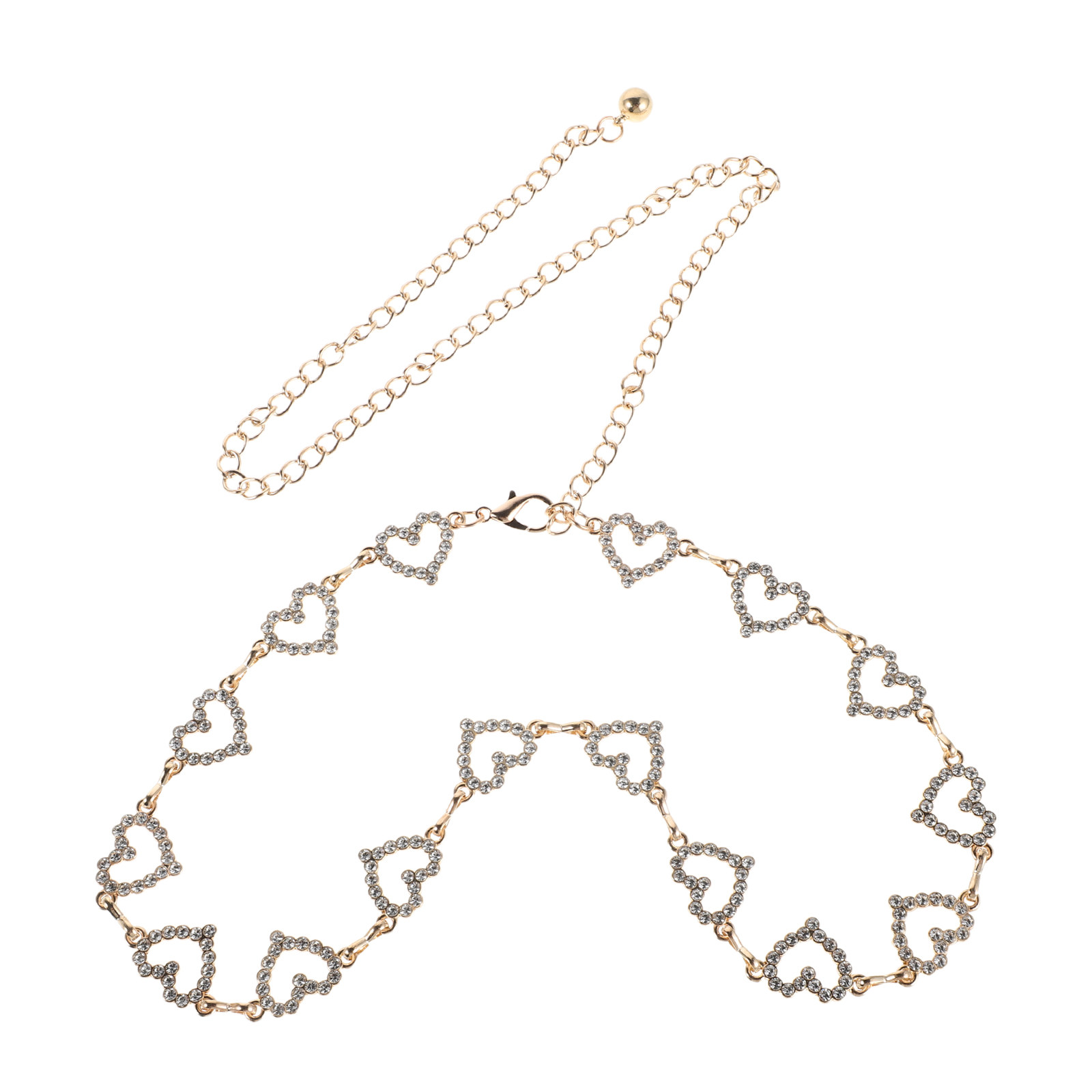 Adjustable Waist Chain Rhinest - огляд і ціна Body Jewelry