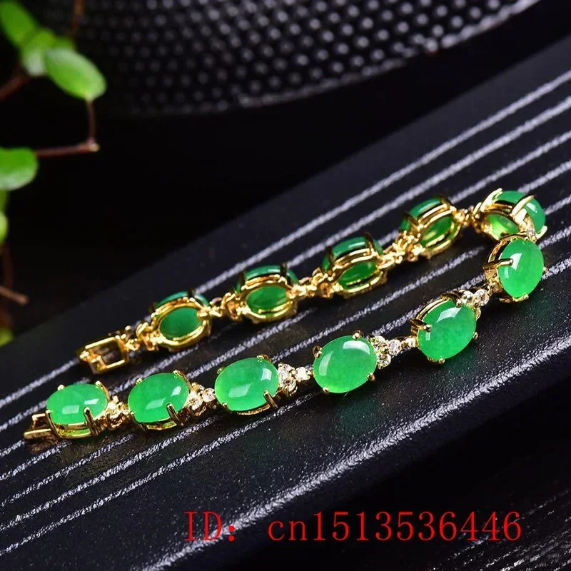 Natural Green Jade Agate LOVE  - огляд і ціна Bracelets