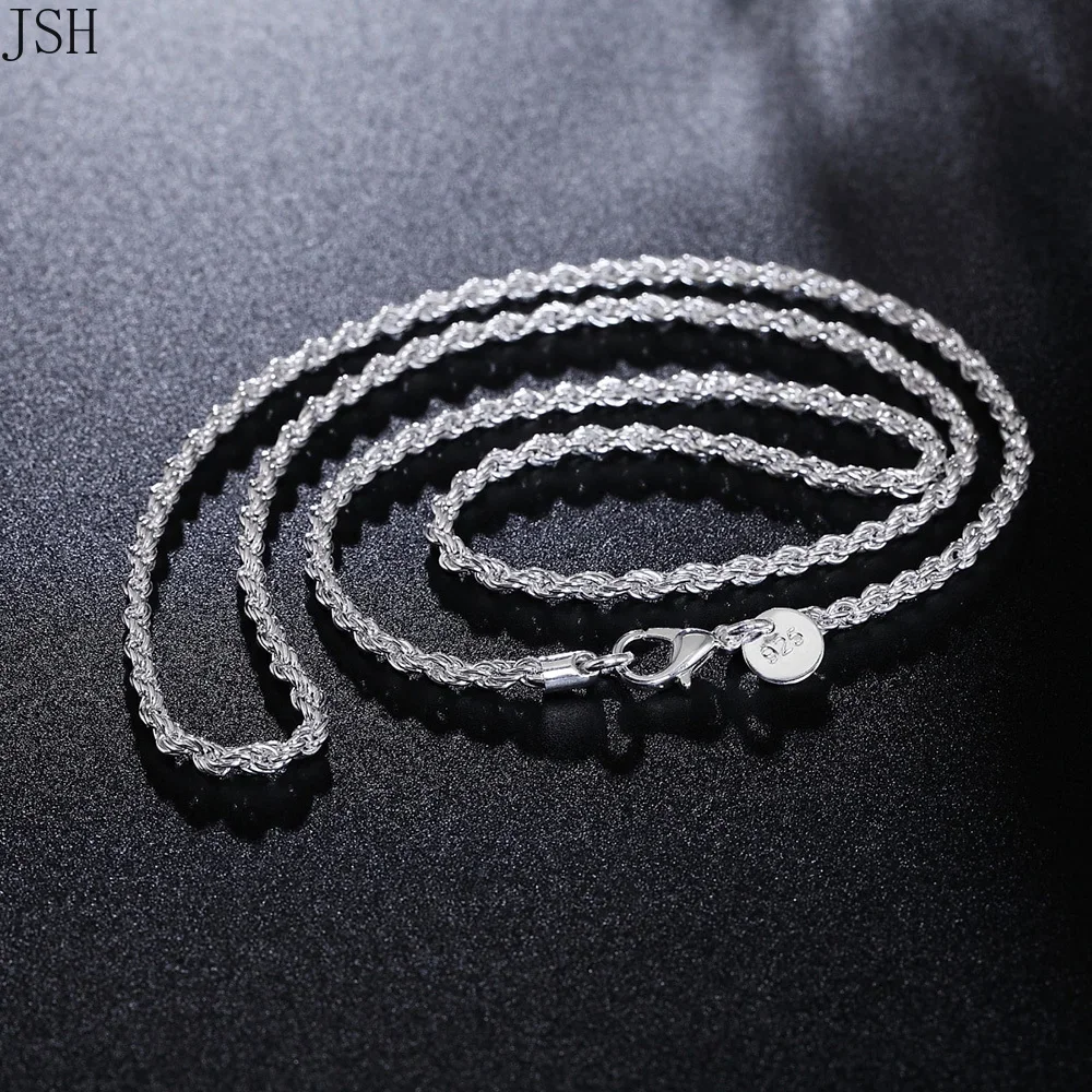 40-60cm wholesale 925 Sterling - огляд і ціна 925 Sterling Silver Chain Necklace Men