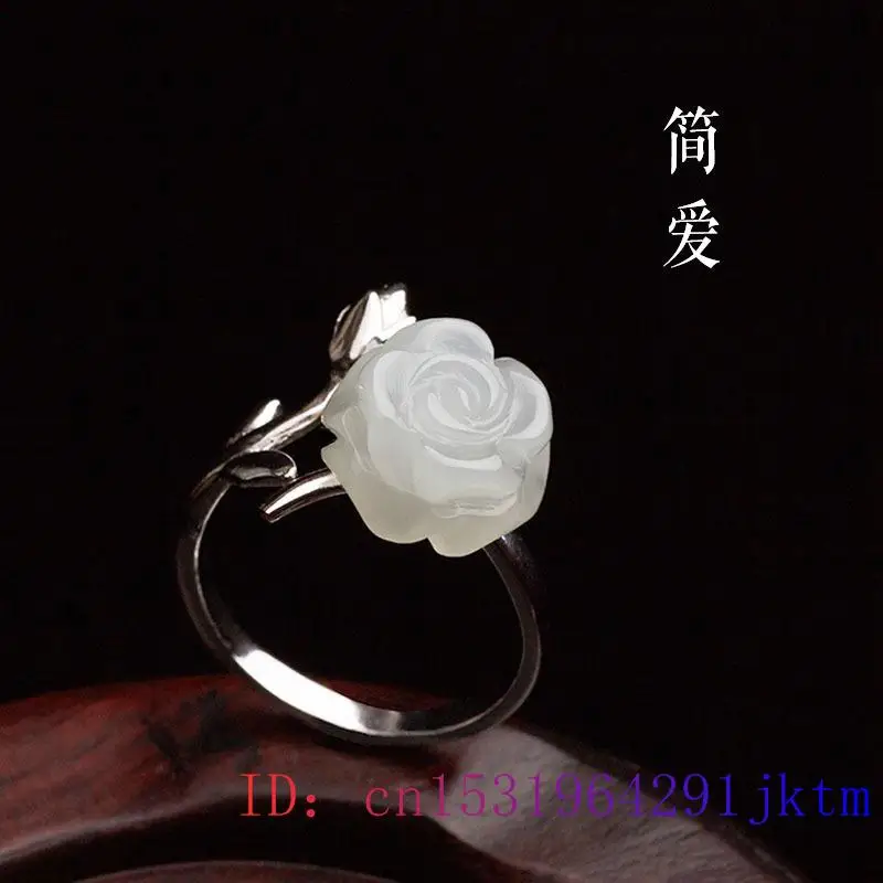 Jade Rose Rings Jewelry Chines - огляд і ціна Rings