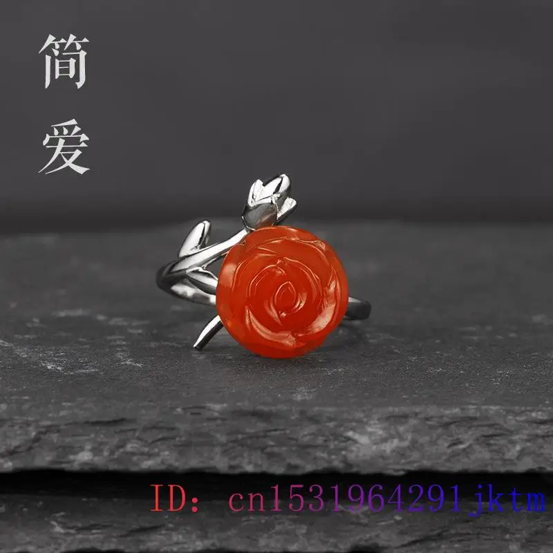 Jade Rose Rings Jewelry Chines - огляд і ціна Rings