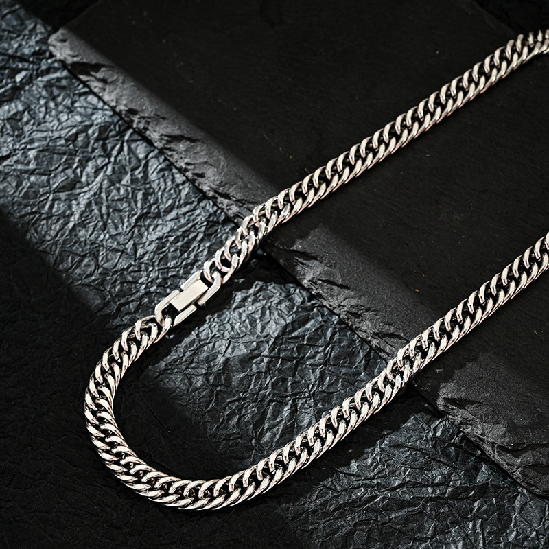 7 MM Stainless Steel Cuban Cha - огляд і ціна Cuban Link Chain 12Mm