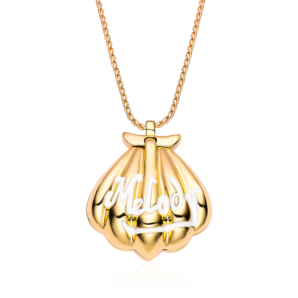 Fashion Melody Mermaid Shell P - огляд і ціна Heart Locket Necklace Photo