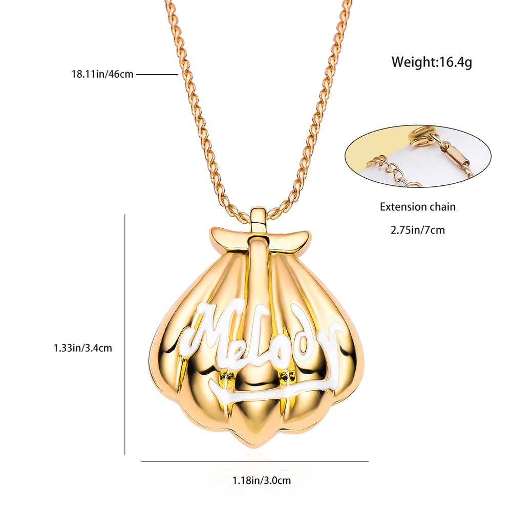 Fashion Melody Mermaid Shell P - огляд і ціна Heart Locket Necklace Photo
