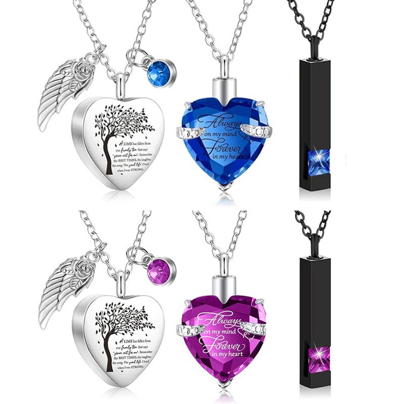 3 Styles Urn Necklace for Ashe - огляд і ціна Heart Locket Necklace Photo