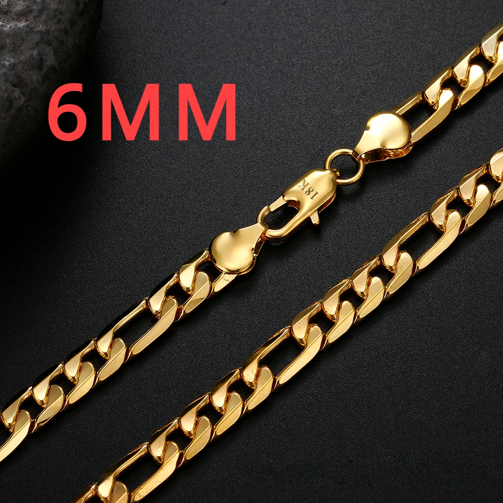 925 Sterling silver 18K gold N - огляд і ціна 925 Sterling Silver Chain Necklace Men