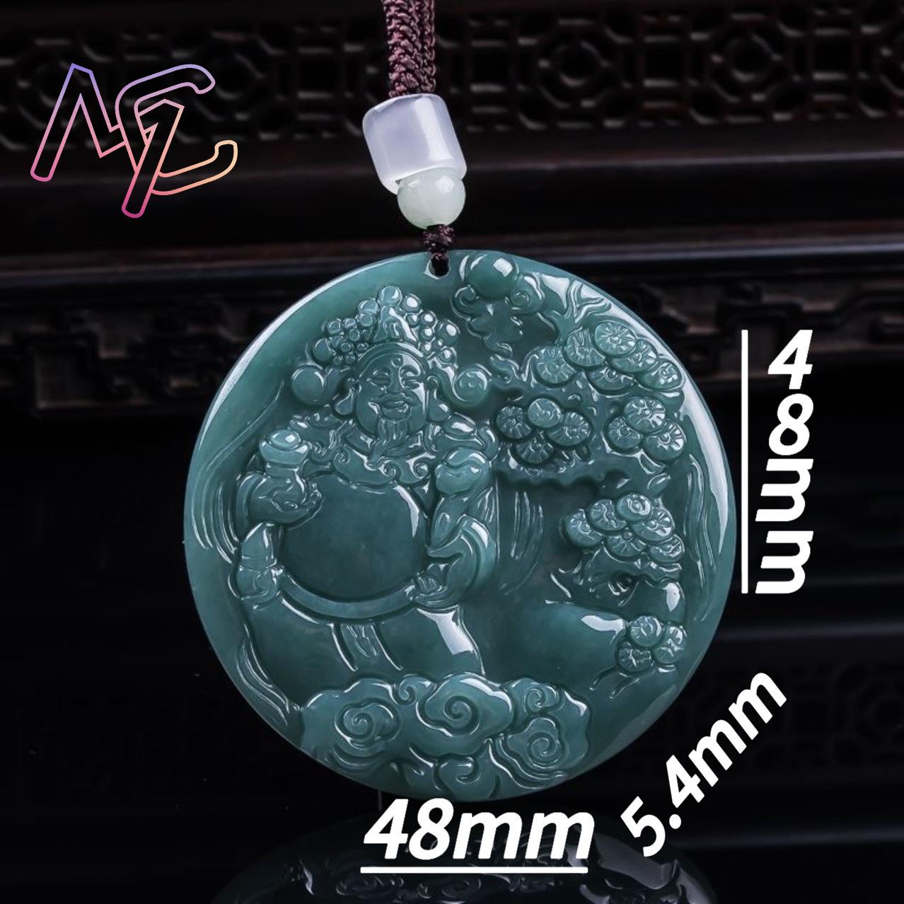 Burmese Jadeite God of Wealth  - огляд і ціна Necklaces