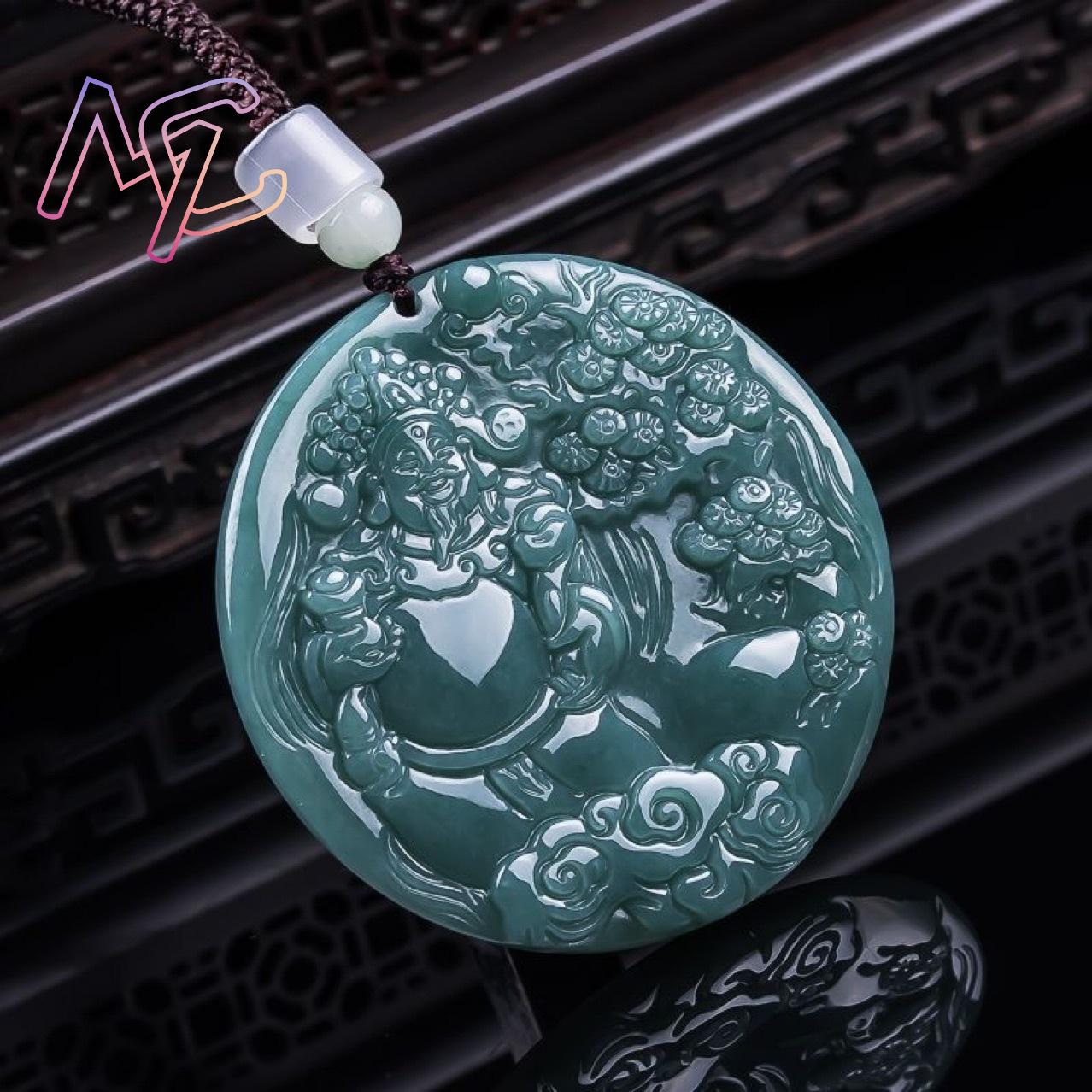 Burmese Jadeite God of Wealth  - огляд і ціна Necklaces