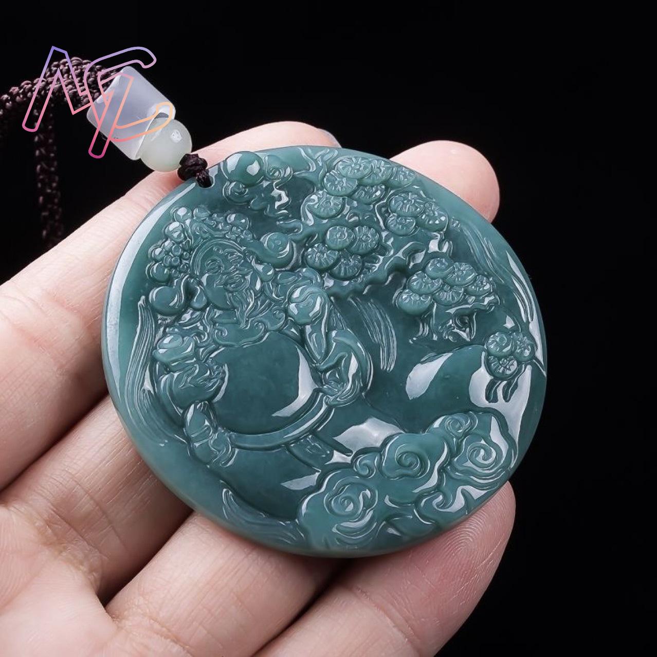Burmese Jadeite God of Wealth  - огляд і ціна Necklaces