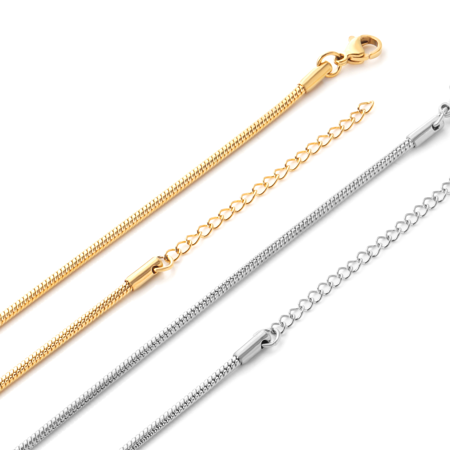 ASONSTEEL 10Pcs/Lot Boho Snake - огляд і ціна Cuban Link Chain 12Mm