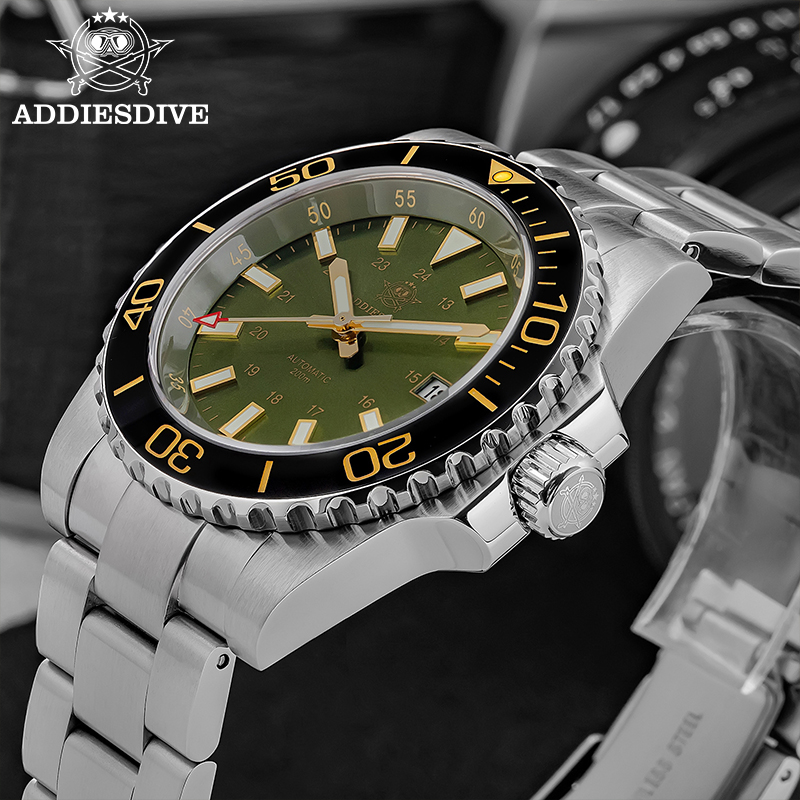 ADDIESDIVE Men's Watch 8215 Me - огляд і ціна Watch Accessories