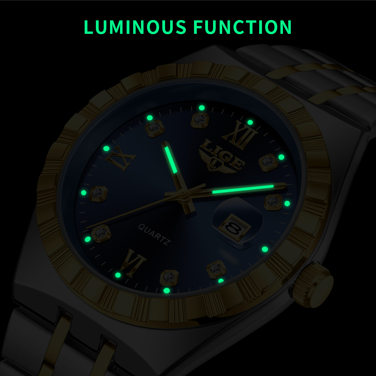 LIGE Business Men Watches Top  - огляд і ціна Watch Accessories