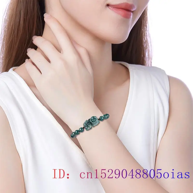 Burmese Jadeite Pixiu Bracelet - огляд і ціна Bracelets